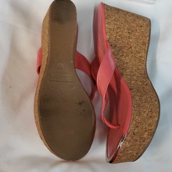 Db Dk Fashion pink platform sandals size 7 - Picture 7 of 8